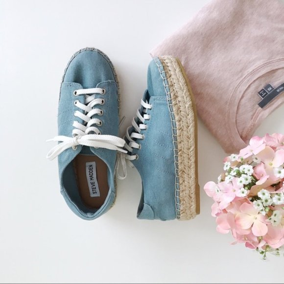 Steve Madden Shoes - Steve Madden Tamilyn Espadrille Sneakers 9.5